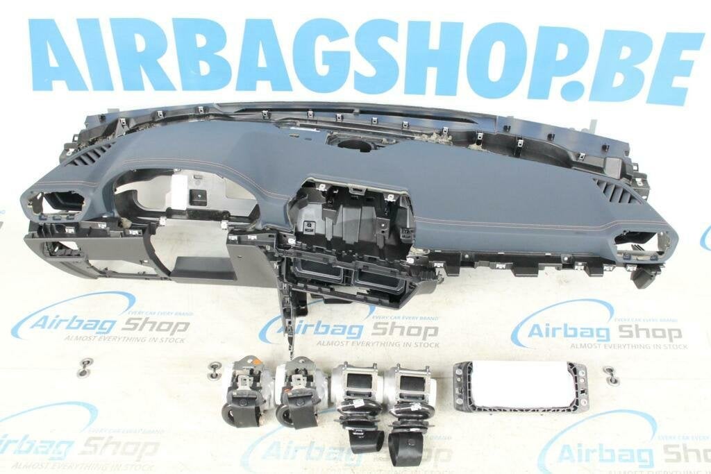 Airbag set Dashboard Blauw orangje stiksel Cupra Leon, Auto-onderdelen, Gebruikt, Ophalen of Verzenden