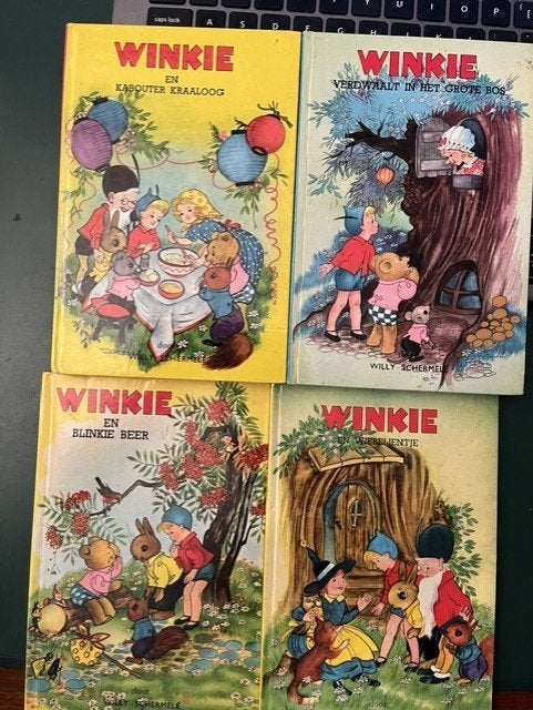 WILLY SCHERMELE - 4 boekjes Winkie, Ophalen of Verzenden, Zo goed als nieuw, Fictie algemeen