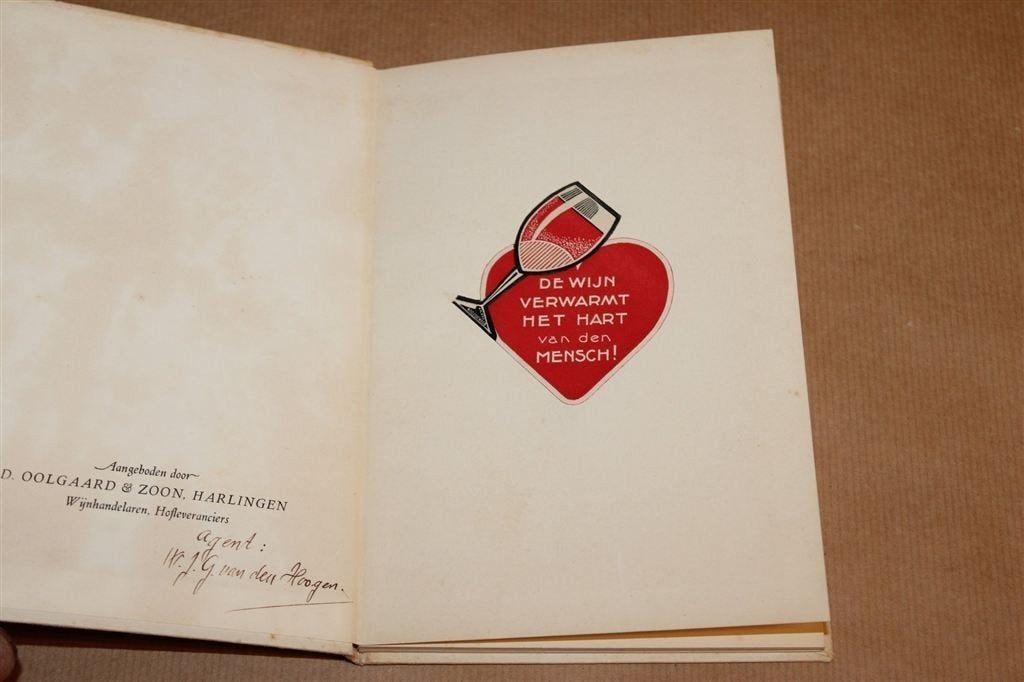Een Boekje van den Wijn — Werumeus Buning, Jo Spier 1936, Gebruikt, -, -, Overige typen