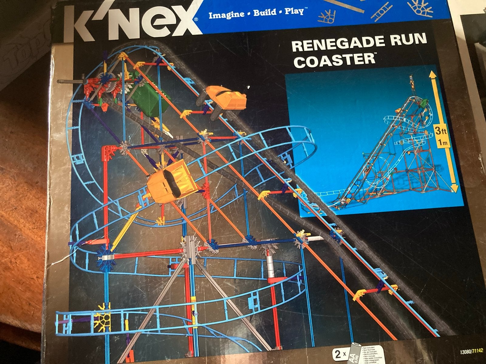K'nex Renegade Run Coaster - Complete set, Ophalen of Verzenden, Gebruikt, K'nex