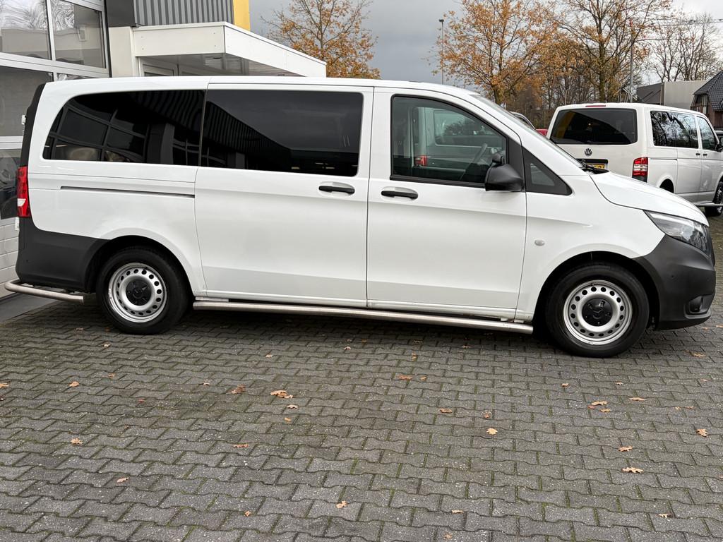 Mercedes-Benz Vito Tourer 116 CDI Pro Lang Airco Cruise cont, Auto's, Automaat, Gebruikt, 2000 kg, Wit