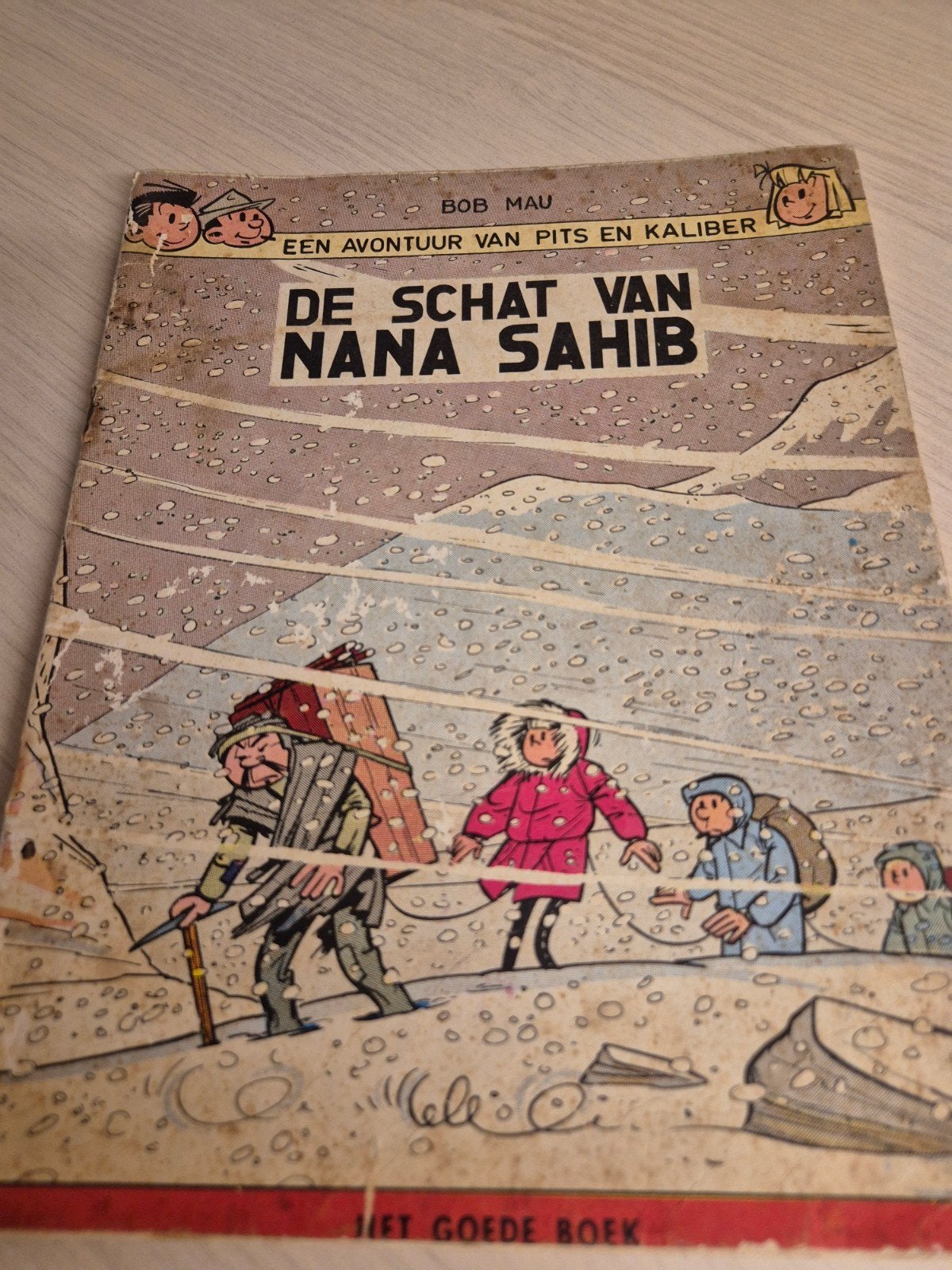 jaren 60 Pits en Kaliber Nana Sahib uitgave Het goede boek, Meerdere stripboeken, Ophalen of Verzenden, Gelezen, Bob Mau