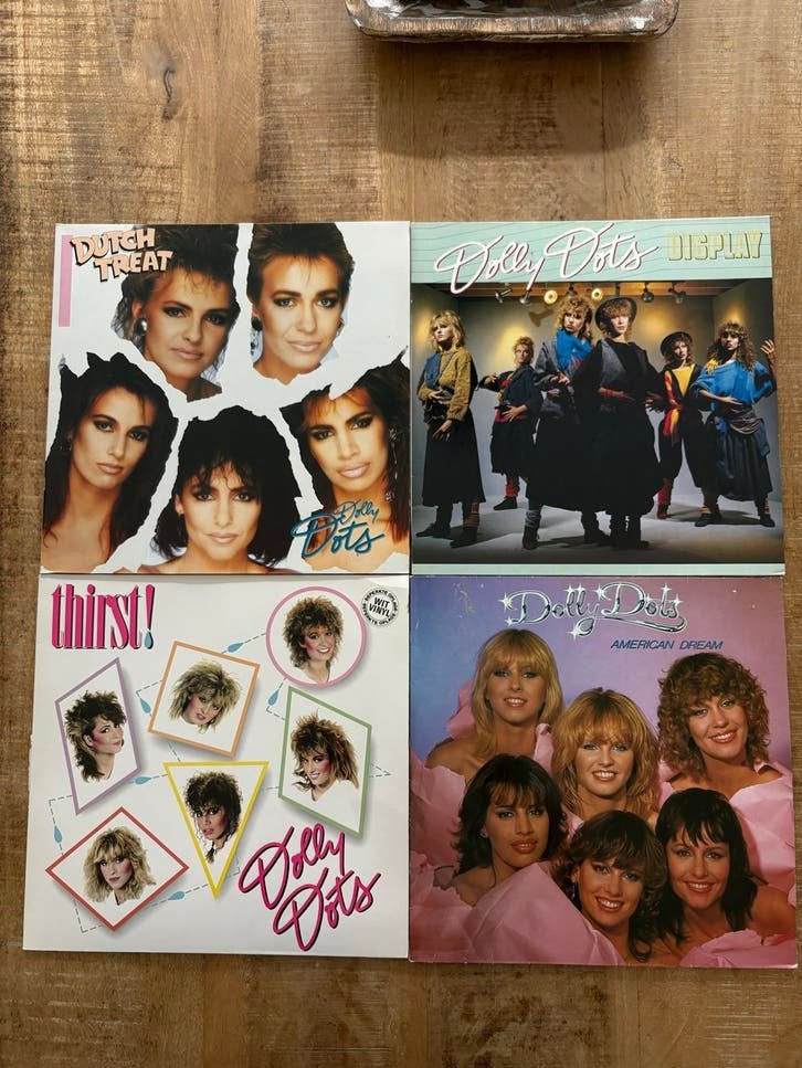 4 LP’s van de Dolly Dots, LP, Pop, Ophalen of Verzenden, Zo goed als nieuw