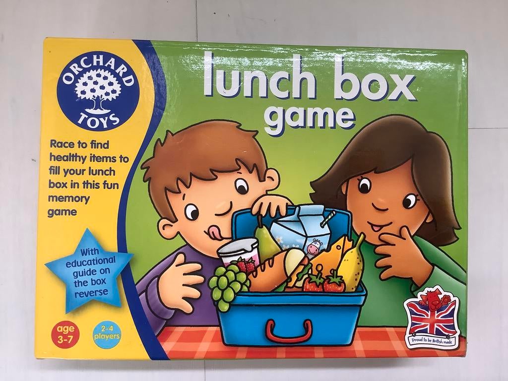 Leuk spel voor kinderen, the lunchbox game, Ophalen of Verzenden, Zo goed als nieuw