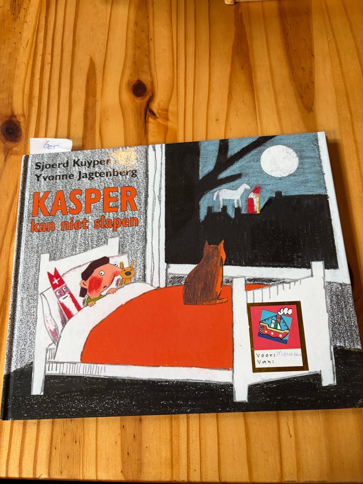 Kasper kan niet slapen Sjoerd Kuyper douwe egberts, Ophalen of Verzenden, Zo goed als nieuw