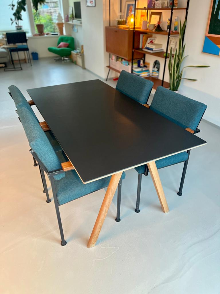 Hay CPH30 tafel 80x160, Huis en Inrichting, Tafels | Eettafels, Ophalen, Eikenhout, 50 tot 100 cm, Zo goed als nieuw