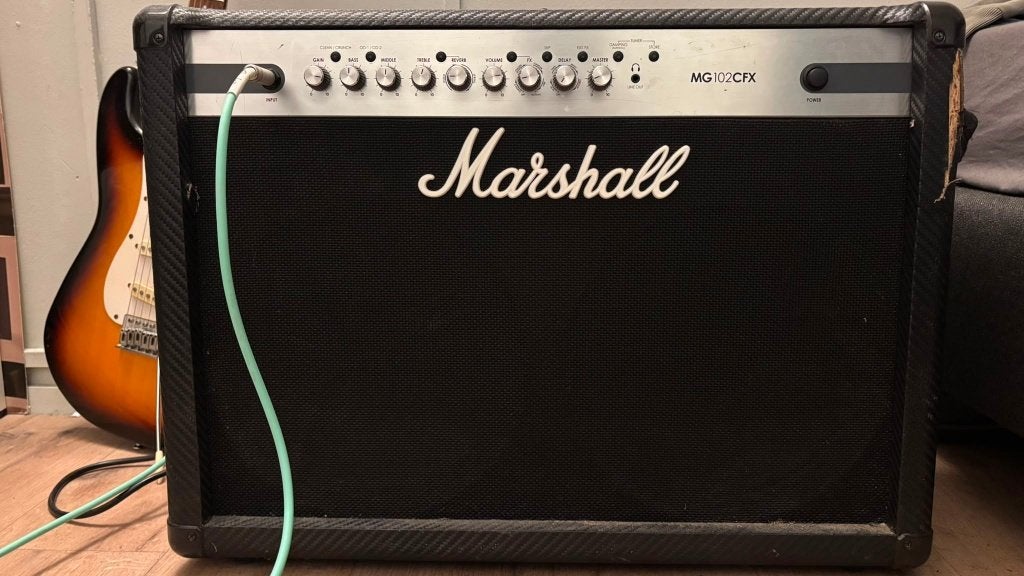 Marshall MG102CFX Guitar Amplifier, Ophalen, Gebruikt, Gitaar, 100 watt of meer