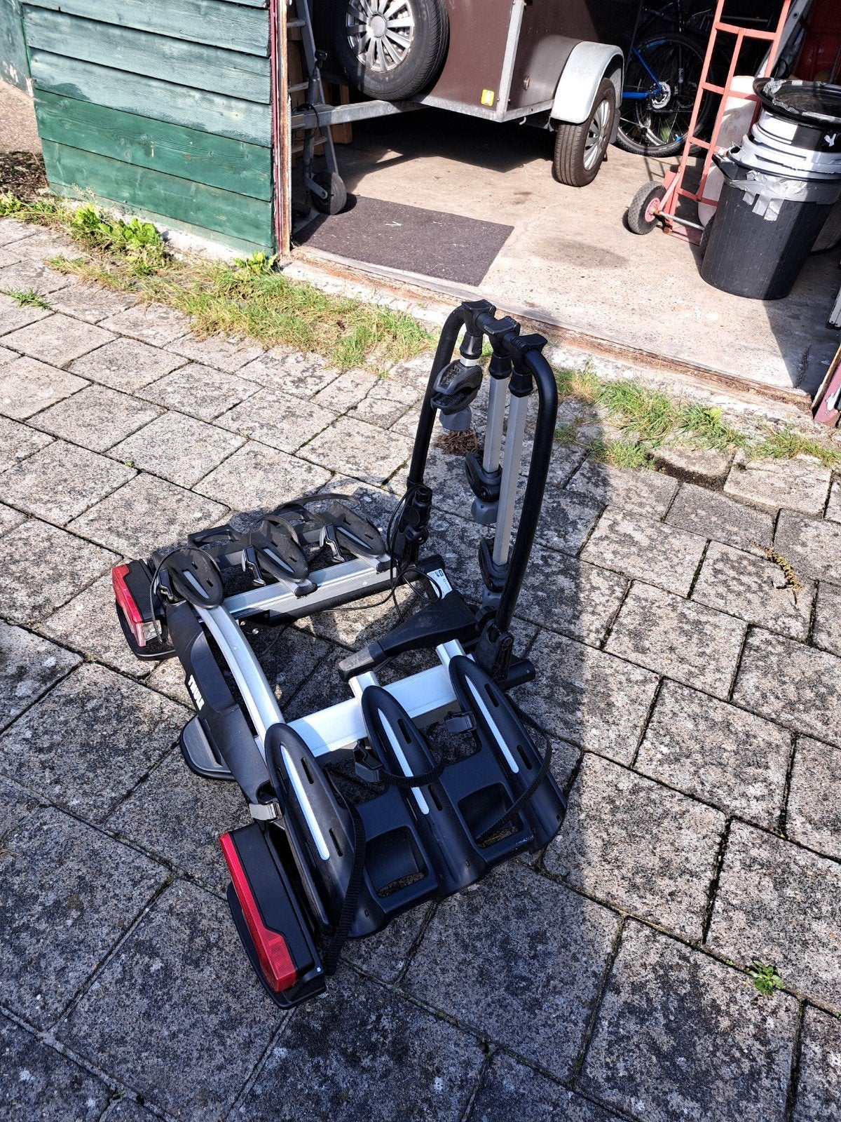 Thule VeloCompact 924 fietsendrager voor 3 fietsen, Ophalen, 3 fietsen of meer, Gebruikt, Brede banden