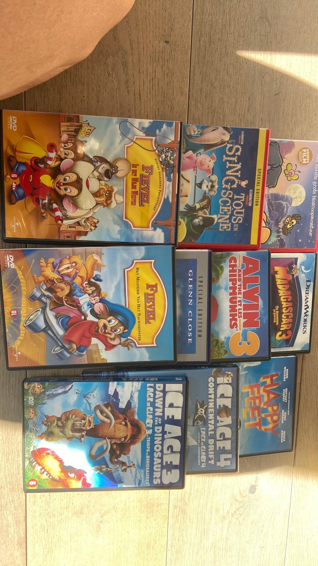 Grote collectie kinderfilms op DVD, Ophalen, Gebruikt, Animatie, Alle leeftijden