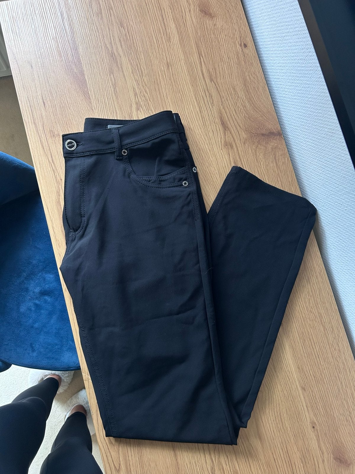 Parami Broek Zwart W44 L32, Kleding | Dames, Broeken en Pantalons, Zwart, Maat 46/48 (XL) of groter, Nieuw, Ophalen of Verzenden