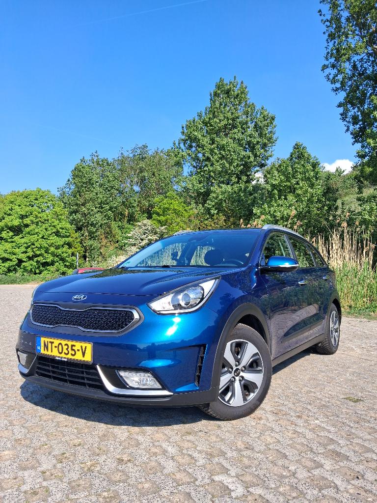 Kia Niro 1.6 GDi Hybrid (2017) Dealeronderhouden - Trekhaak, Automatische klimaatregeling, 1580 cc, Origineel Nederlands, 75 €/maand