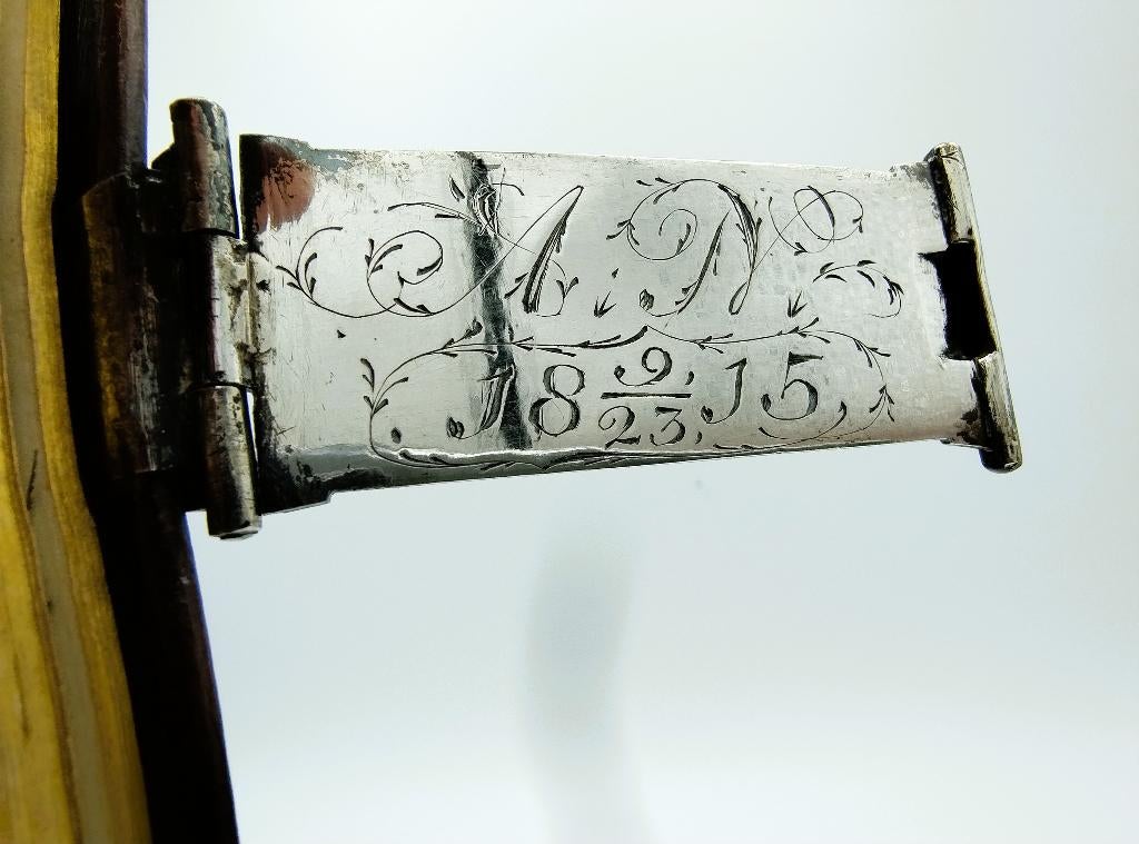18e Eeuwse Bijbel met zilveren sloten, 1797 / 1815, Antiek en Kunst, Verzenden, Bijbel