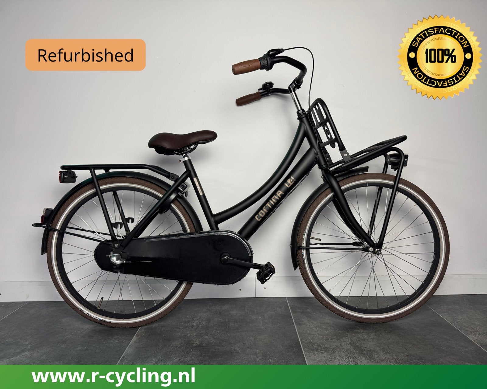 Cortina U4 24 inch 42 cm frame, R-Cycling.nl, Terugtraprem, Contact@r-cycling.nl, 24 inch