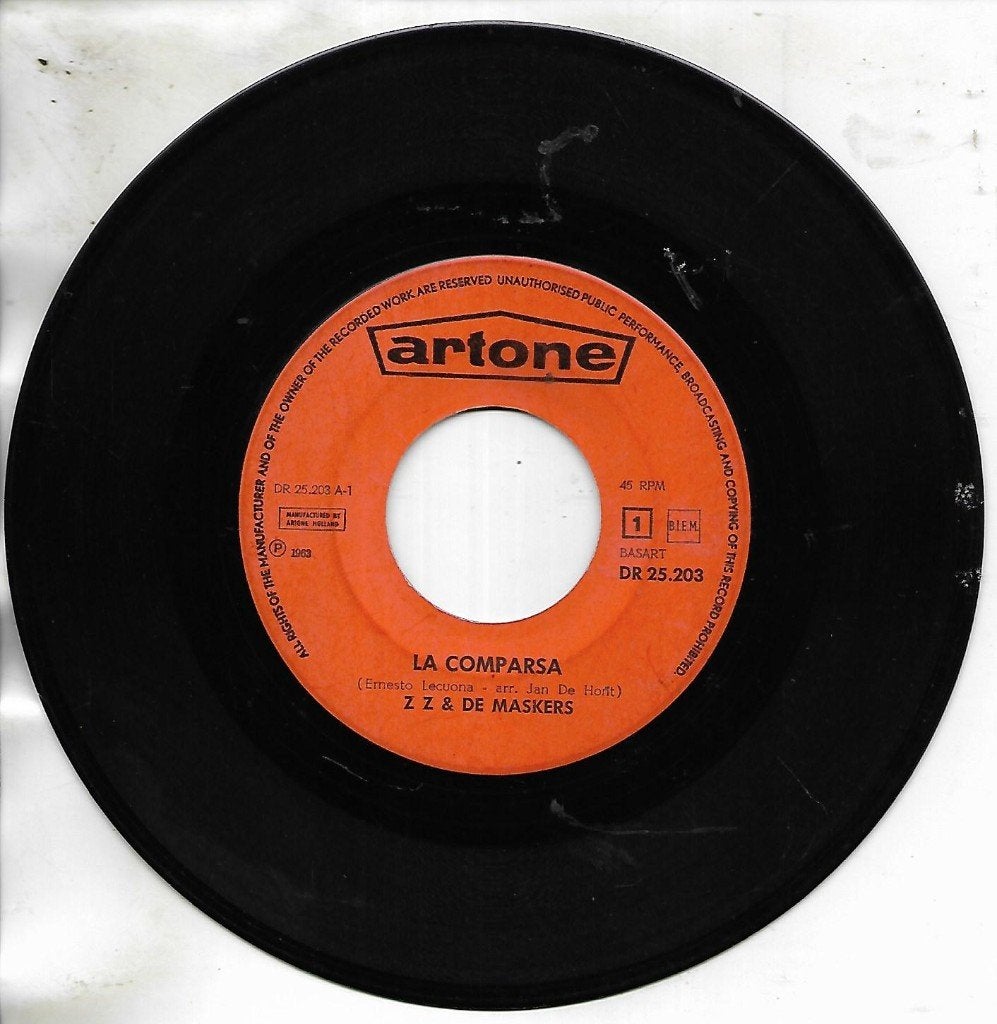 ZZ & De Maskers - La comparsa, Gebruikt, 7 inch, Single, Ophalen of Verzenden
