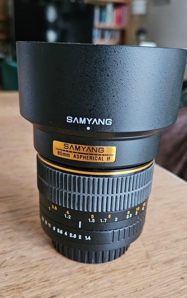 Samyang 85 f1.4 manual focus voor sony A mount., Ophalen of Verzenden