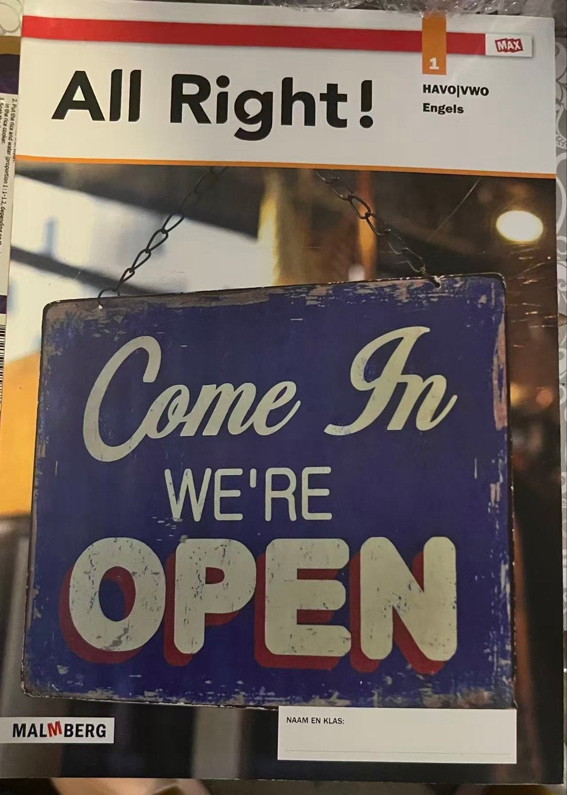 All Right! Engels HAVO/VWO 1, Boeken, Schoolboeken, Verzenden, Nieuw, HAVO, Engels