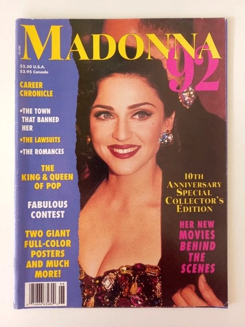 Madonna 92 magazine, Ophalen of Verzenden, 1980 tot heden, Buitenland, Tijdschrift