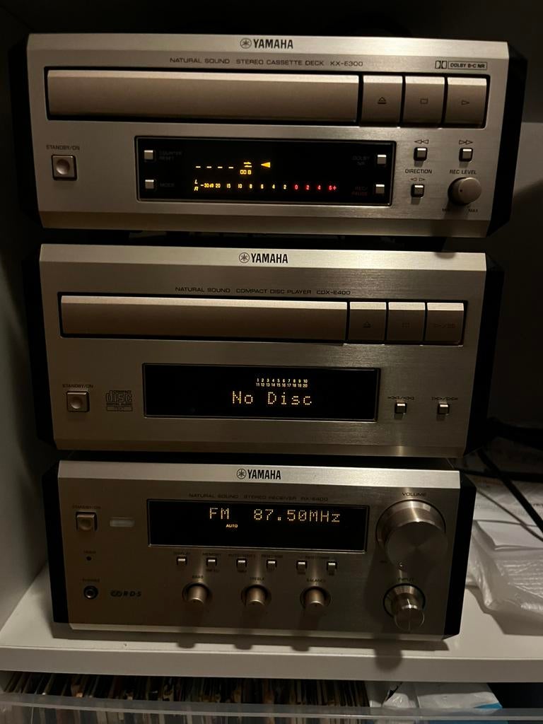 Yamaha Pianocraft miniset, Gebruikt, Cassettedeck, Microset, Ophalen
