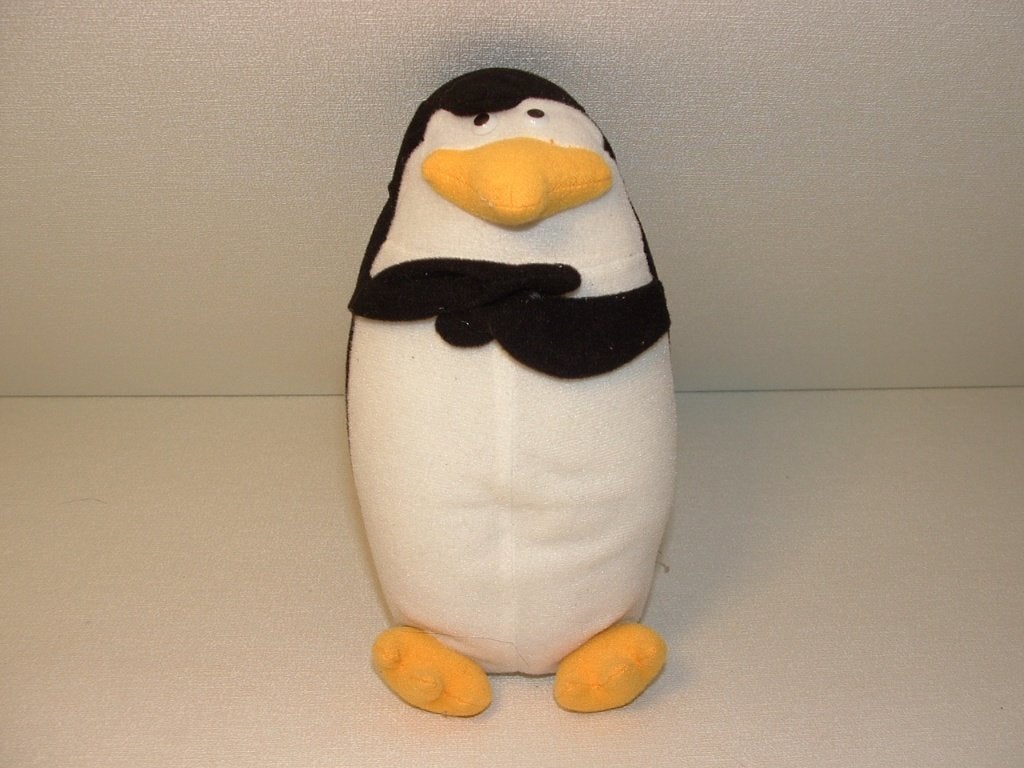 MADAGASCAR KNUFFEL PINGUIN VAN SUPER DE BOER, CA 22 CM, Ophalen of Verzenden, Nieuw, Overige typen