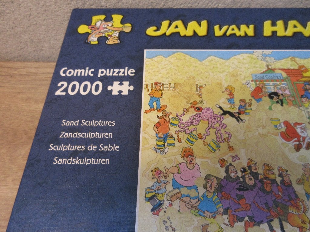 Van Haasteren puzzel zandsculpturen 2000 stukjes, Ophalen of Verzenden, 500 t/m 1500 stukjes, Gebruikt, Legpuzzel