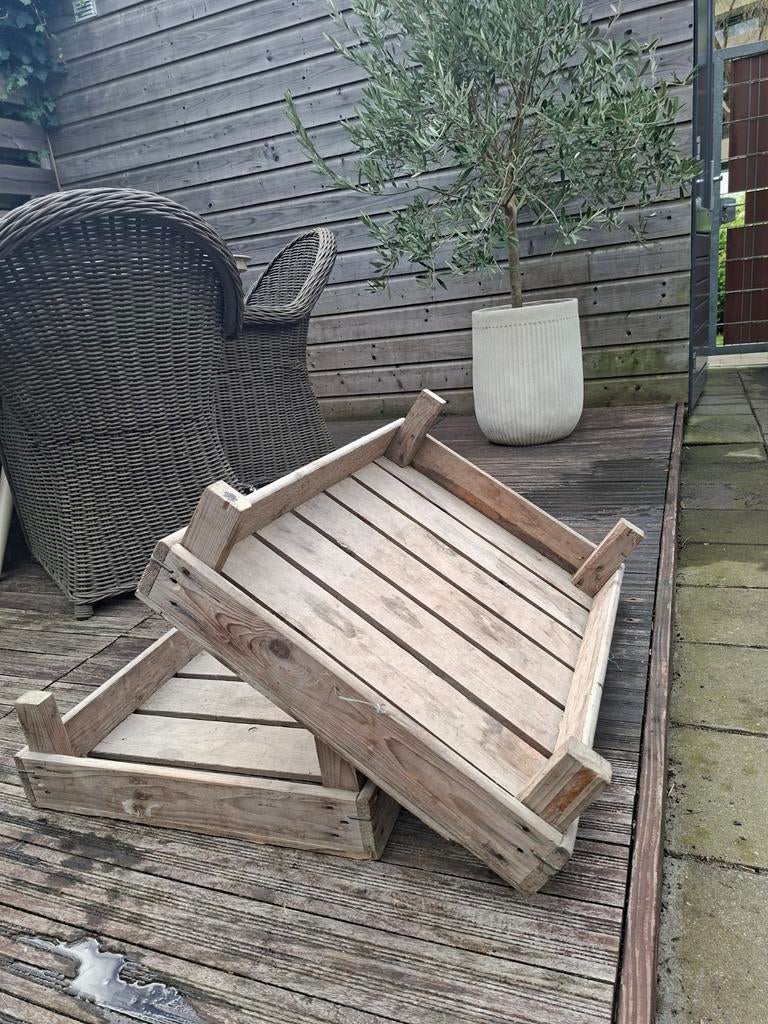 Brocante kweekbakken, kratten, Antiek en Kunst, Curiosa en Brocante, Ophalen