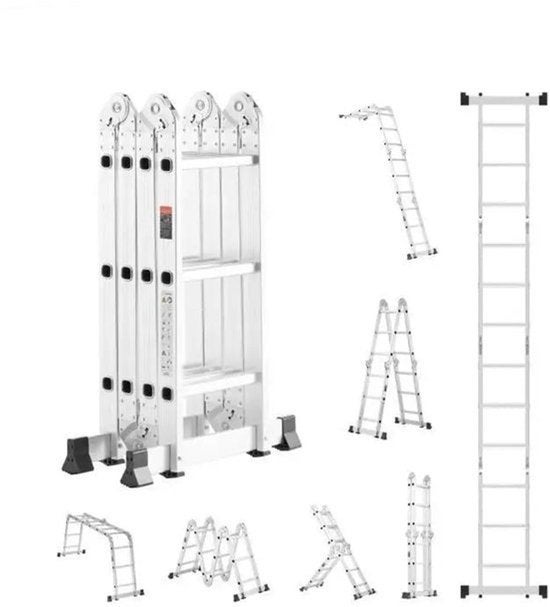 Multifunctionele Vouwladder – 7-in-1 Ladder – Vouwtrap, Corvance B.V., Verzenden, Nieuw, Corvancebol@gmail.com