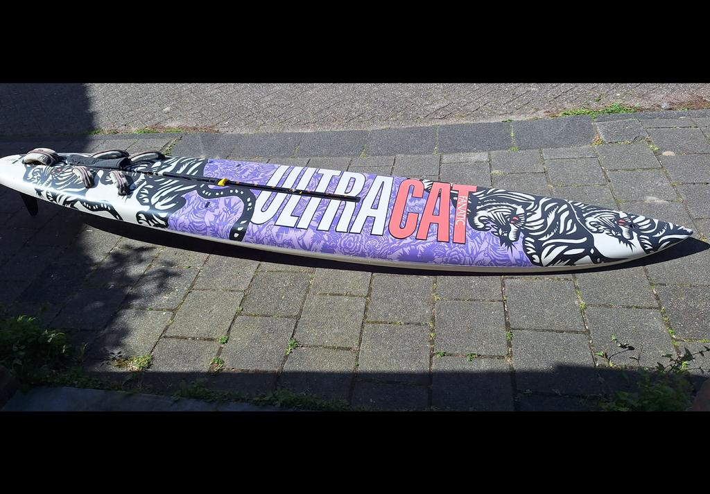 Surfplank fanatic ultra cat, Gebruikt, 5 tot 6.5 m², Fanatic, 300 cm of meer