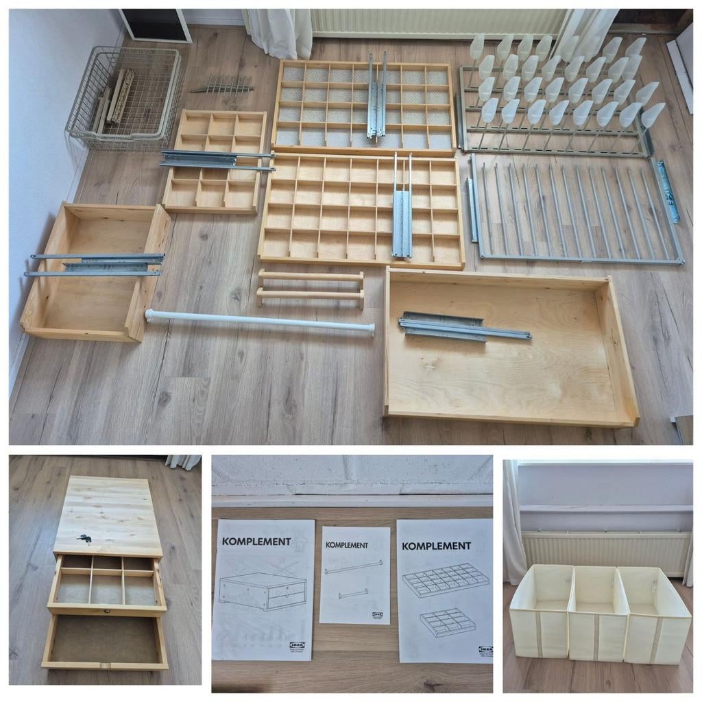 Diverse lades voor in Ikea Pax kast, Ophalen of Verzenden, 50 tot 75 cm, 50 tot 100 cm, 200 cm of meer