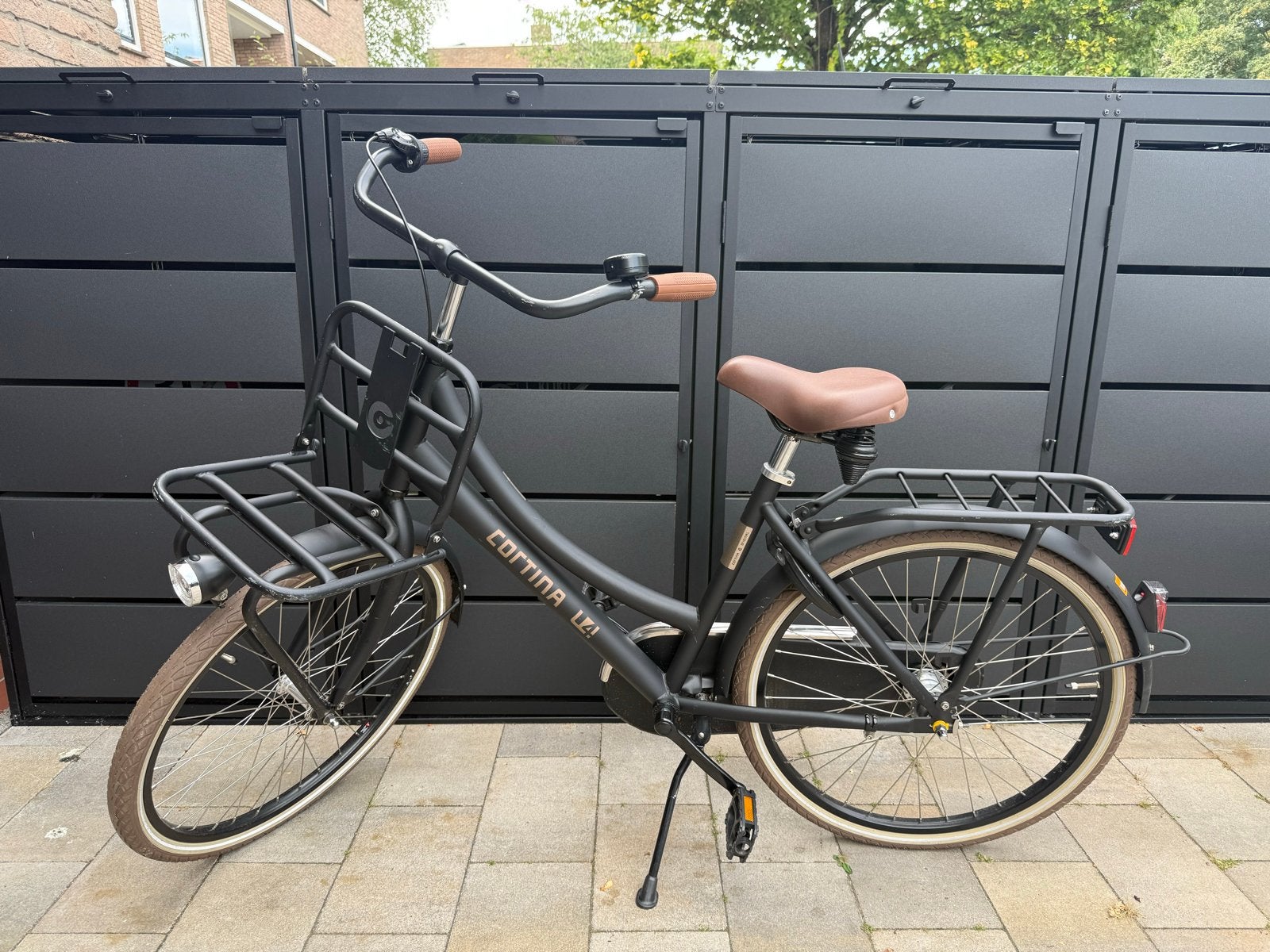 Mooie kinderfiets Cortina - Mat zwart (2023), Ophalen, Gebruikt, 20 inch of meer