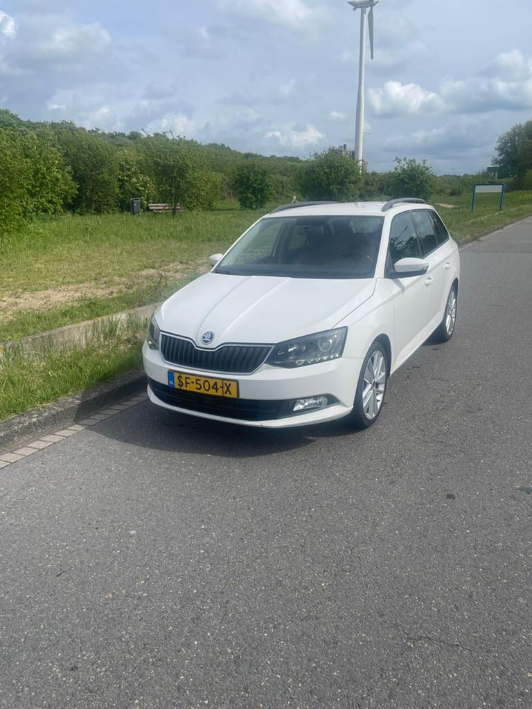 Skoda Fabia 1.0 TSI Greentech 95pk 2018 Wit, Auto's, Voorwielaandrijving, Stof, 95 pk, Origineel Nederlands