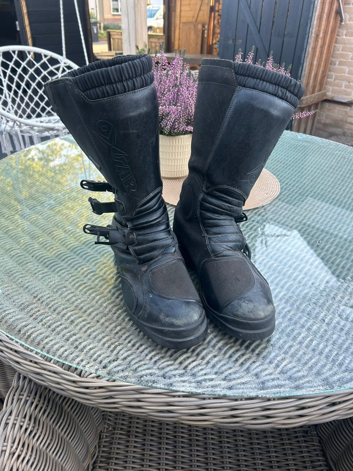 Motorlaarzen oxtar gore tex maat 41, Motoren, Ophalen of Verzenden, Tweedehands, Laarzen