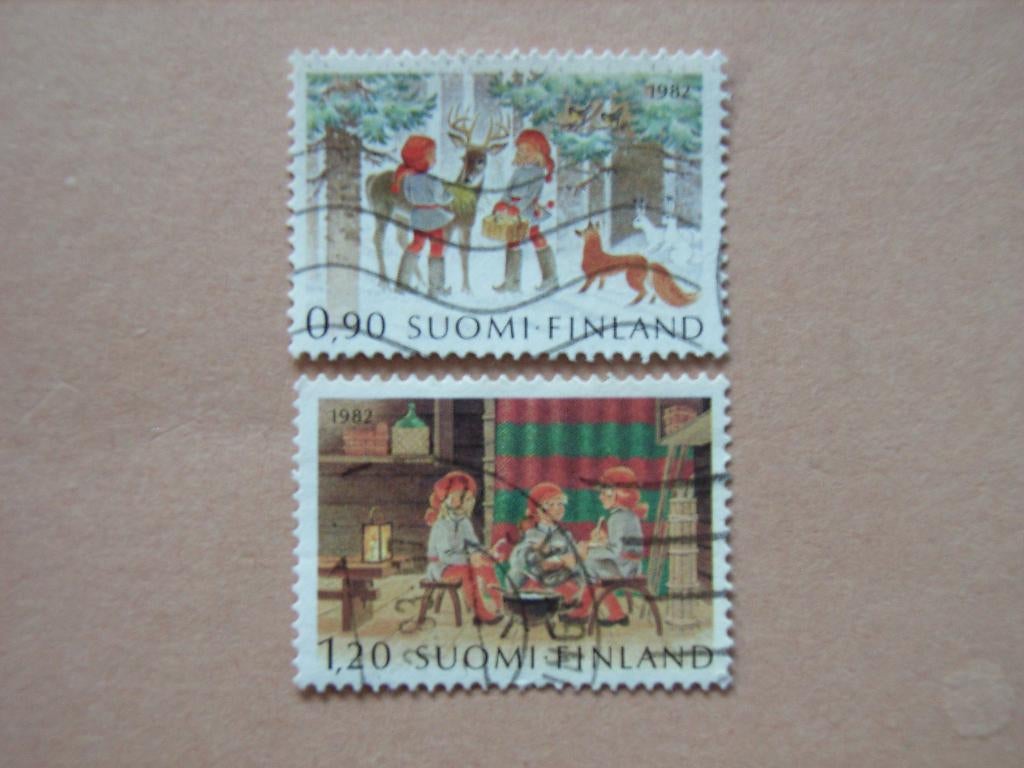 GE   Finland 916-917, Ophalen of Verzenden, Finland, Gestempeld