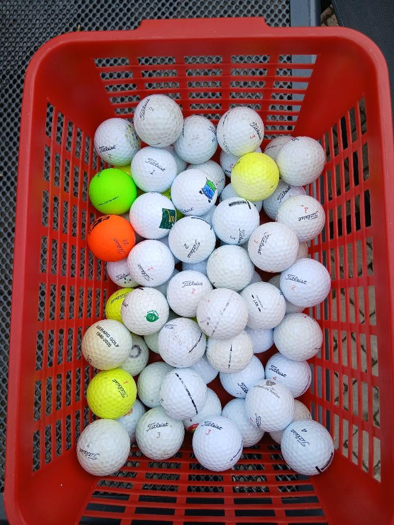 golfballen Titleist, Sport en Fitness, Golf, Ophalen, Gebruikt, Bal(len), Overige merken