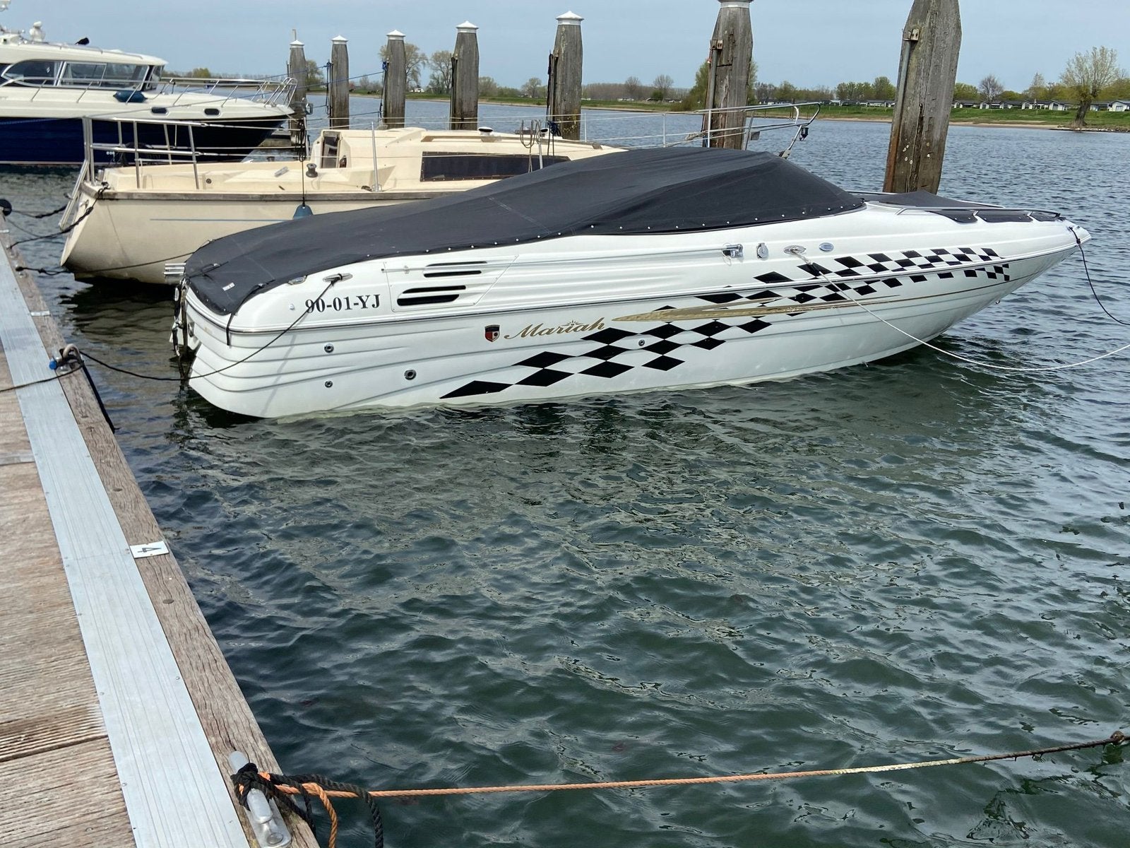 Mariah Z275 7,4 V8 schakelbare uitlaat slechts 372 uur, Ophalen, Overige merken, Gebruikt, Binnenboordmotor