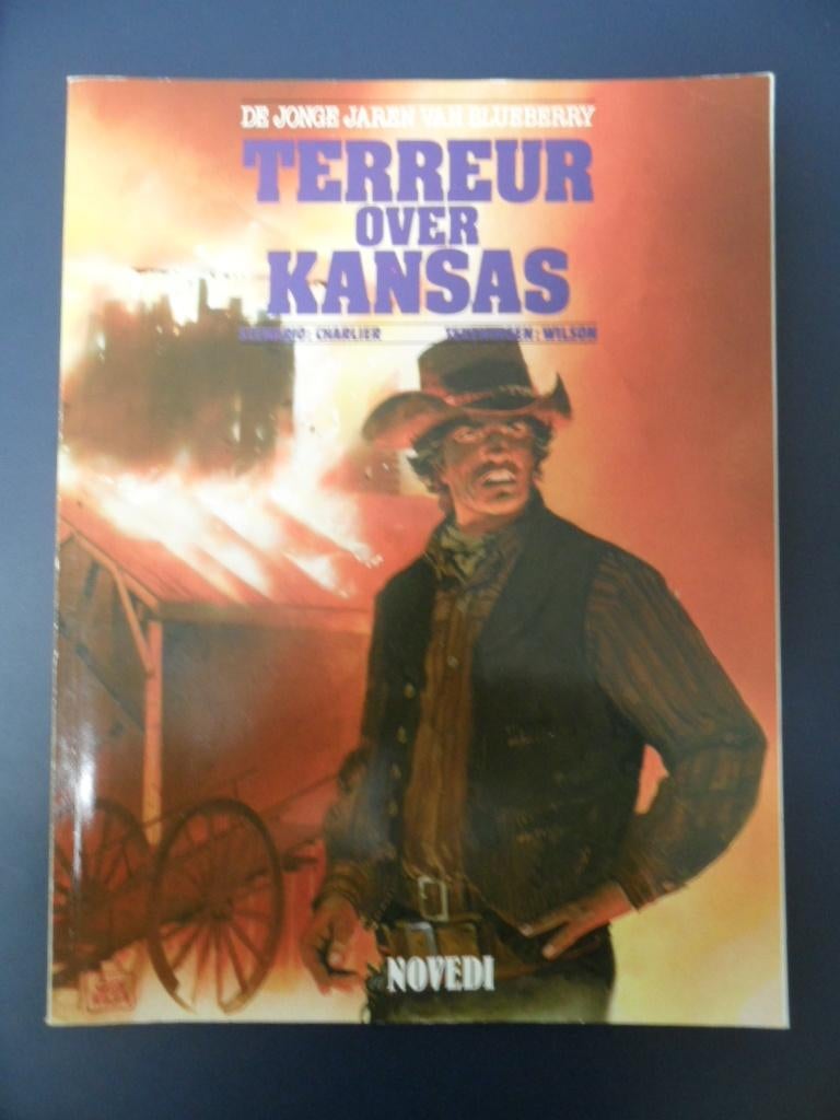 De jonge jaren van Blueberry. 4 X, Boeken, Stripboeken, Eén stripboek, Ophalen of Verzenden, Zo goed als nieuw