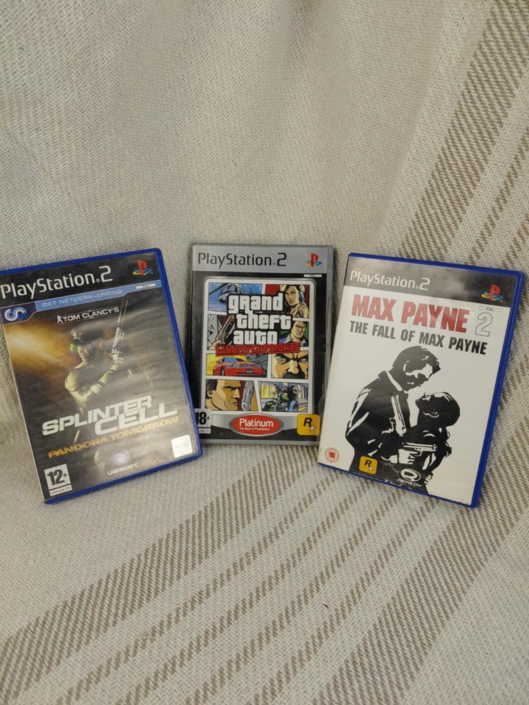 PS2 Klassiekers: Splinter Cell, GTA, Max Payne 2, Avontuur en Actie, Gebruikt, 1 speler, Ophalen of Verzenden