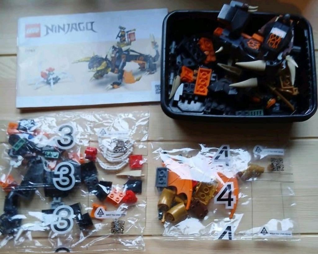 Lego Ninjago set 71782, Lego, Ophalen of Verzenden, Zo goed als nieuw, Inclusief instructies