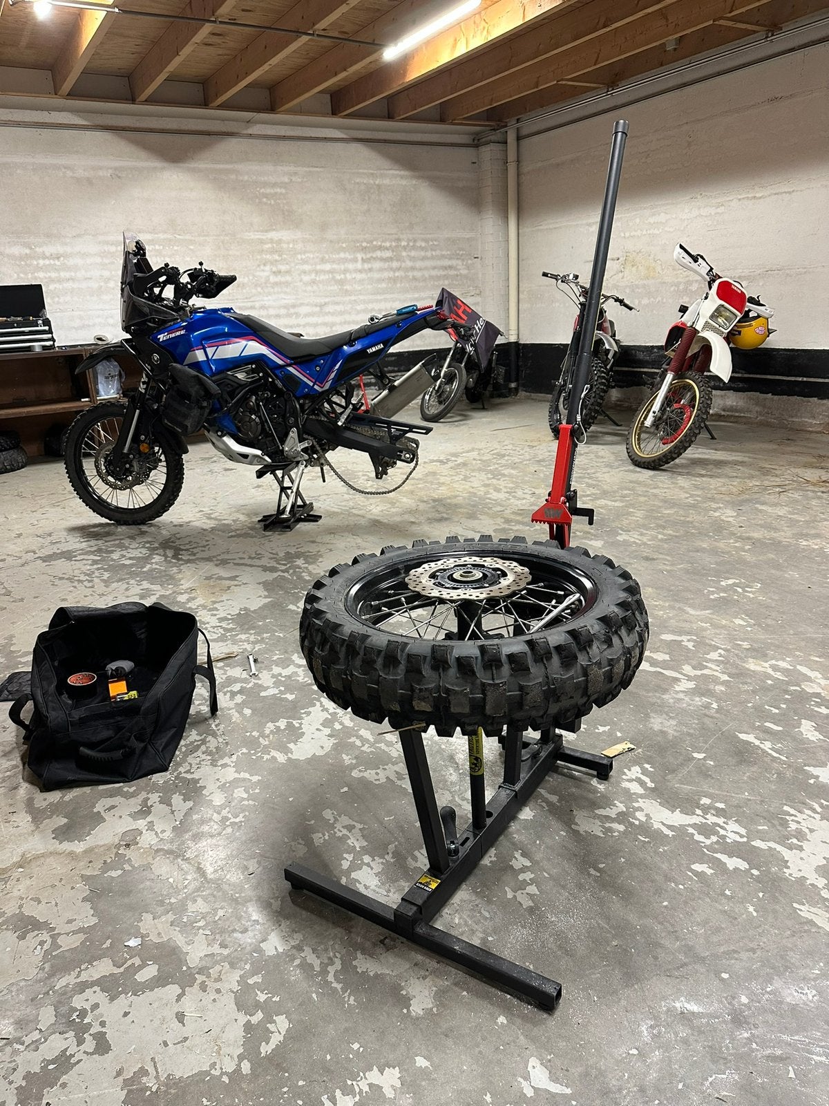 Enduro/Motorcross Banden Wissel Service, Motoren, Ophalen, Gebruikt