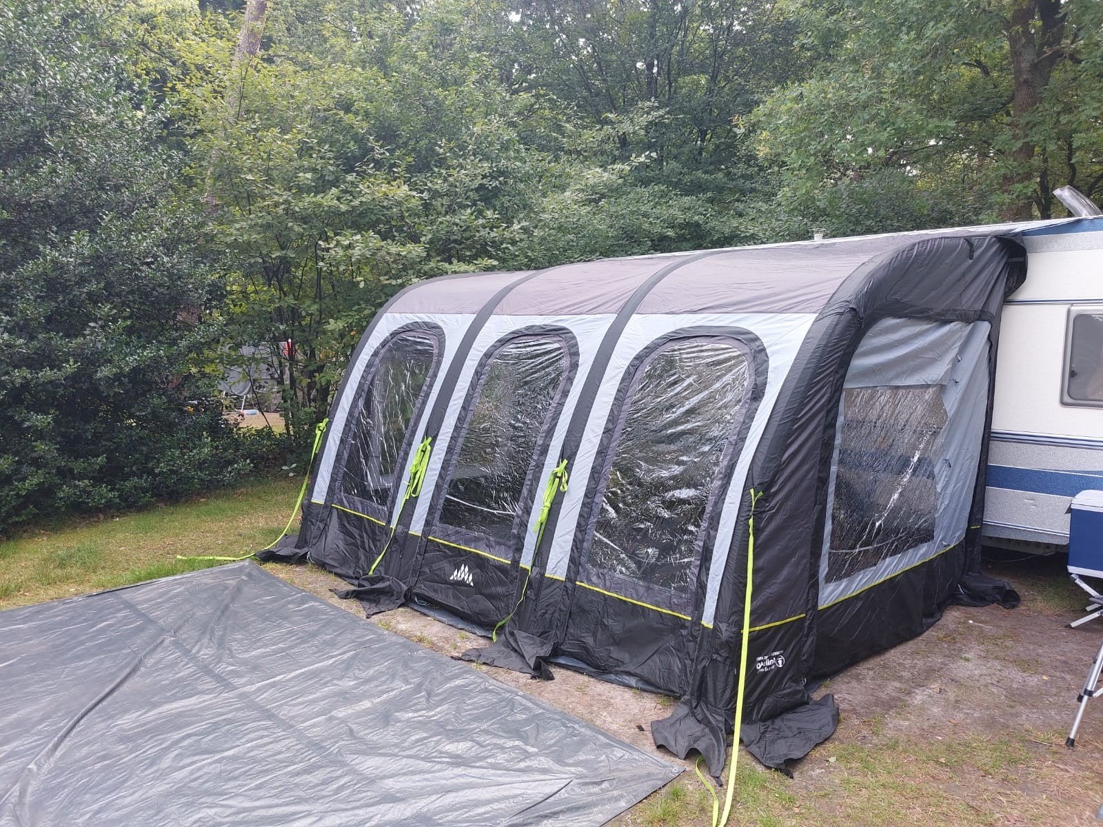 Obelink opblaasbare voortent 380x300 - ALS NIEUW!, Caravans en Kamperen, Ophalen, Zo goed als nieuw, Overige merken
