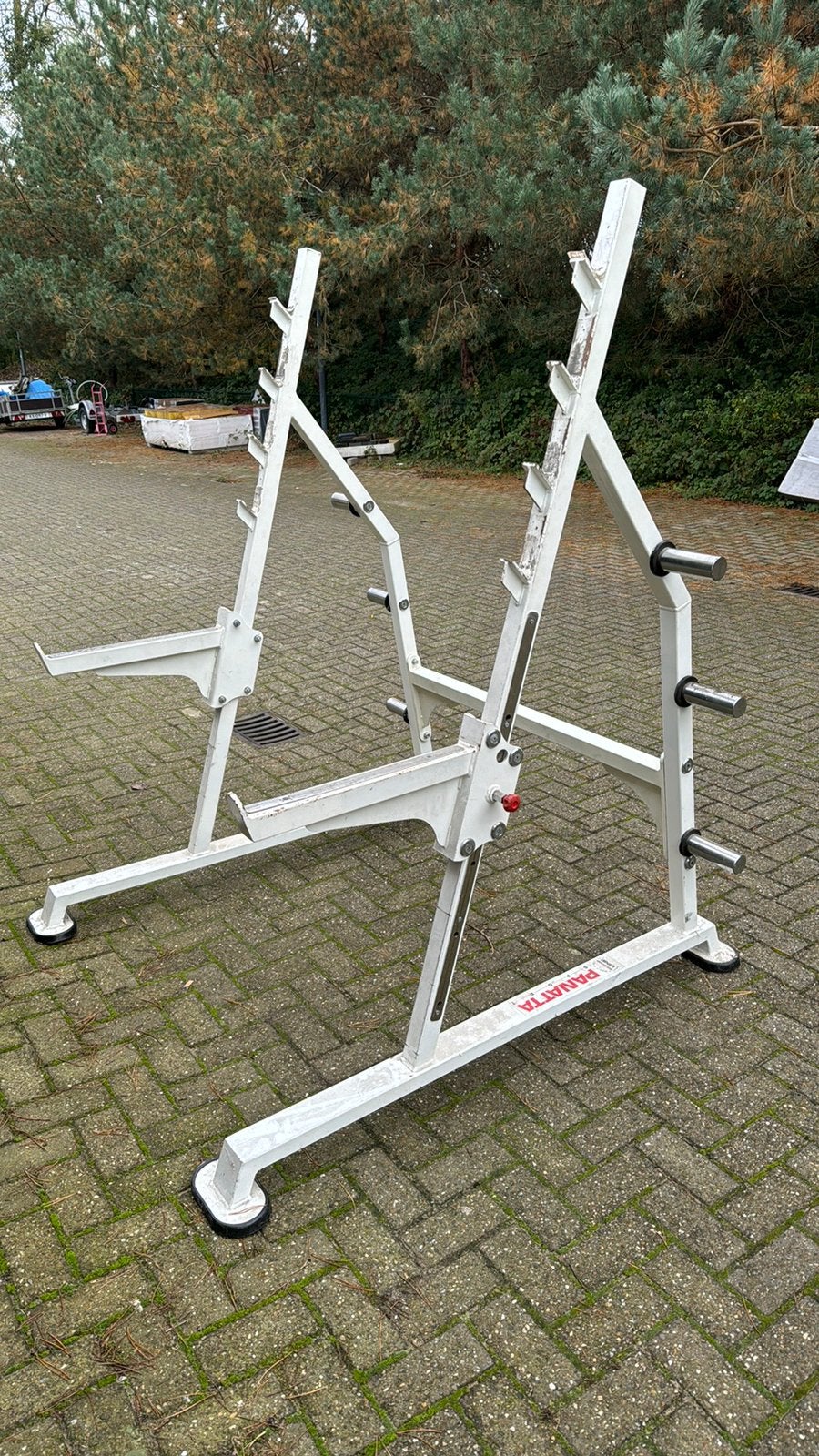 Squat rack, Sport en Fitness, Ophalen, Gebruikt, Overige typen