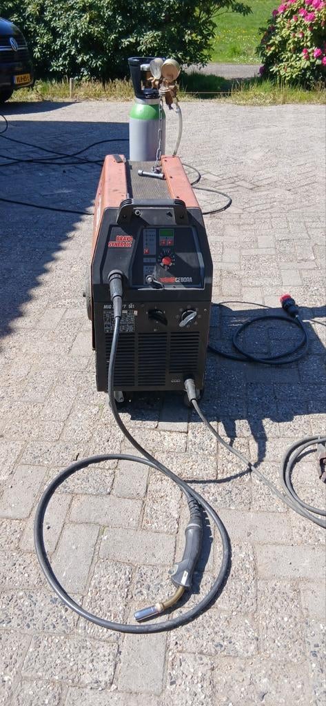 Cebora Krachtstroom Lasapparaat 38  .Gasfles is optie 10L, Ophalen of Verzenden, Gebruikt, 250 ampère of meer, Co2
