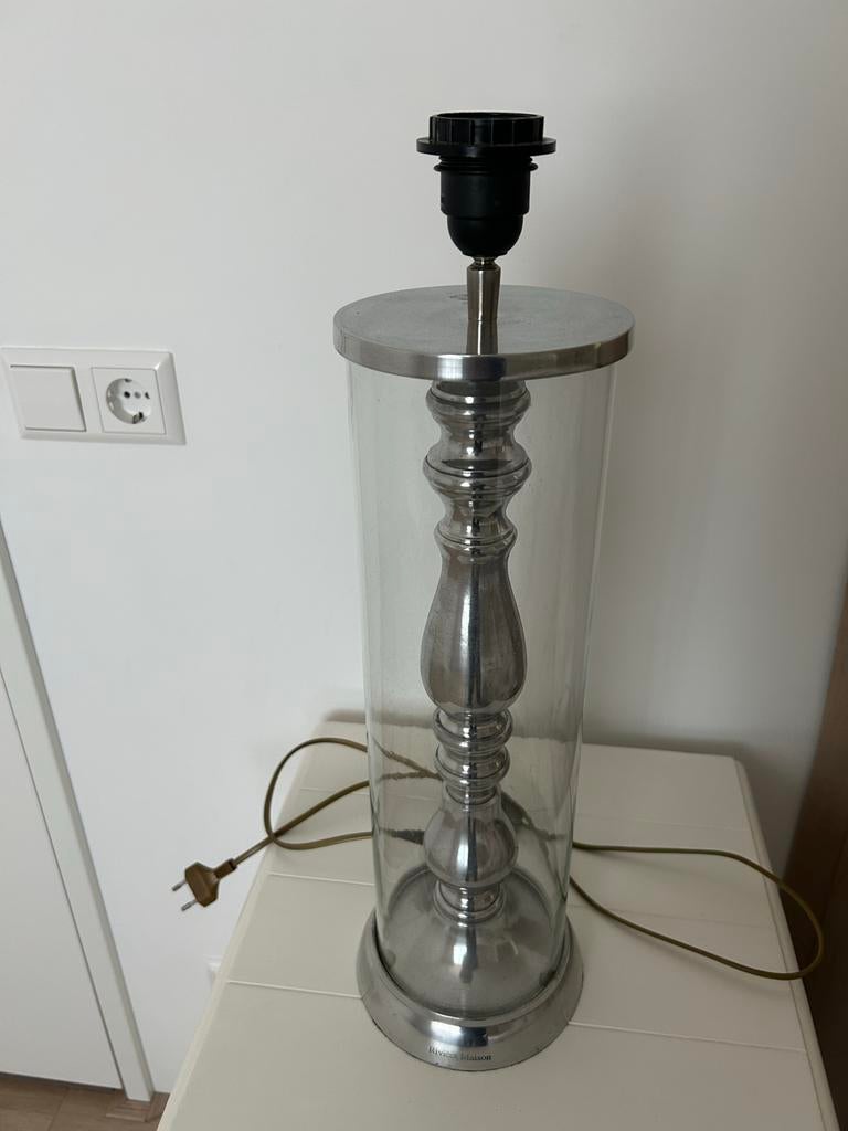 Rivièra Maison Tafellamp - Hoogte 53 cm, Ophalen of Verzenden, Zo goed als nieuw, Glas