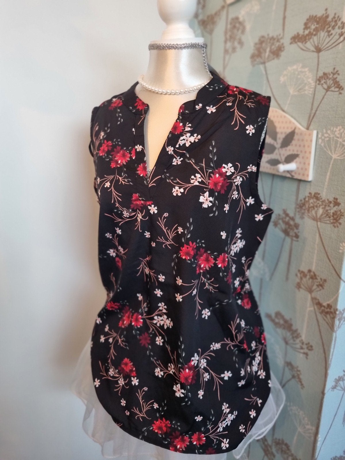 Dames top maat 40, Maat 38/40 (M), Zeeman, Zwart, Nieuw
