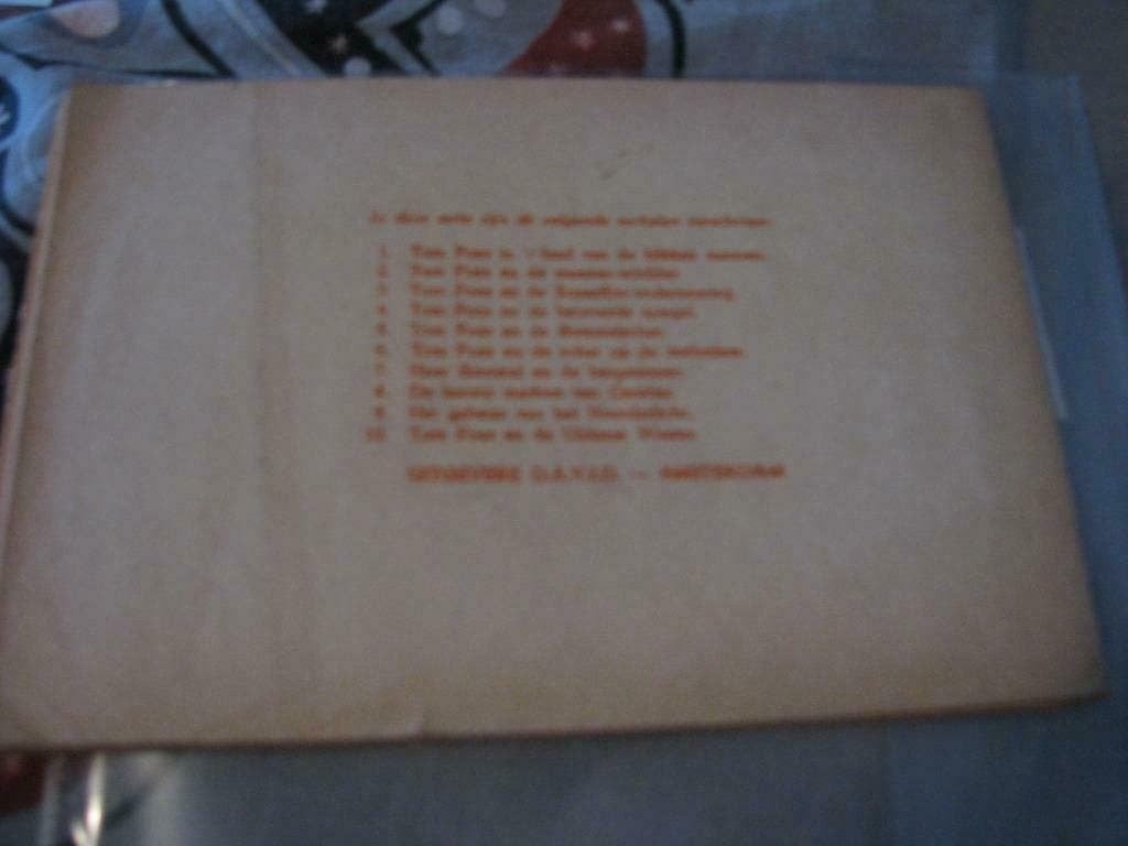 stripboek Tom Poes en de Chinese Waaier- 1948 eerste druk., Ophalen of Verzenden