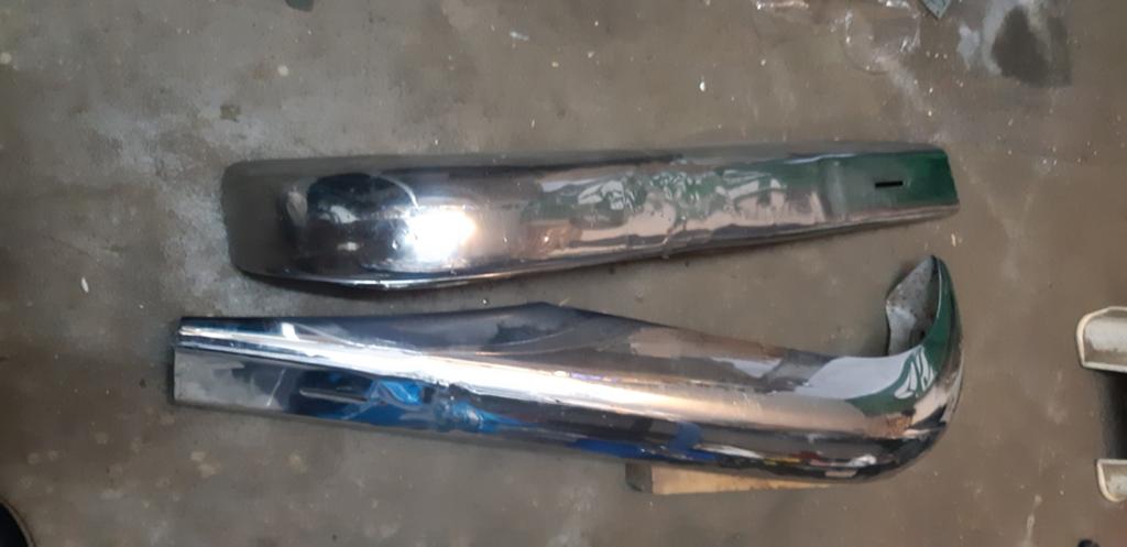 Mercedes w110 w111 bumpers voor, Auto-onderdelen, Carrosserie en Plaatwerk, Ophalen of Verzenden