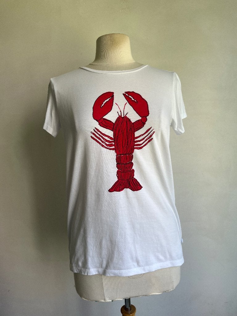 Fabienne chapot t-shirt maat s, Verzenden, Wit, Zo goed als nieuw, Maat 36 (S)