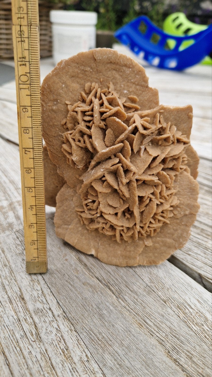 Prachtige Woestijnroos - Uniek Mineraal, Verzamelen, Mineralen en Fossielen, Ophalen of Verzenden, Mineraal