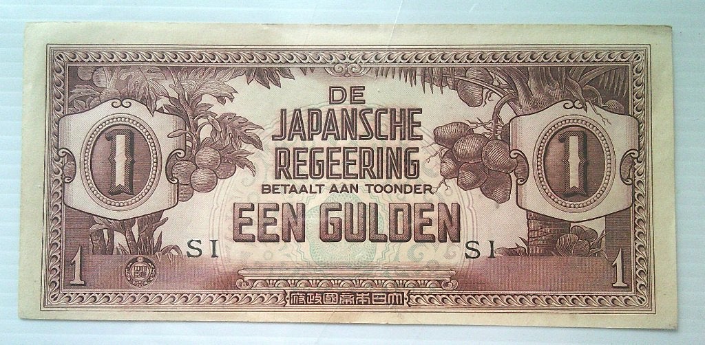 Nederland - Indie - Japan - EEN GULDEN AAN TOONDER., Verzenden, 1 gulden, Los biljet