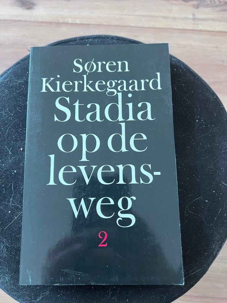 Søren Kierkegaard - Stadia op de levensweg, Boeken, Literatuur, Gelezen, Europa overig, Ophalen of Verzenden