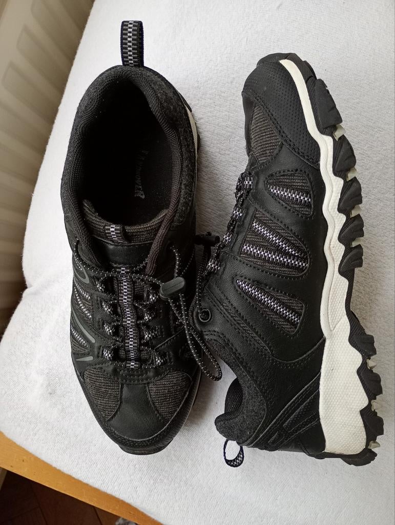 Zwarte wandelschoenen Landrover, dames, 38,5, Ophalen, Zwart, Wandelschoenen, Zo goed als nieuw